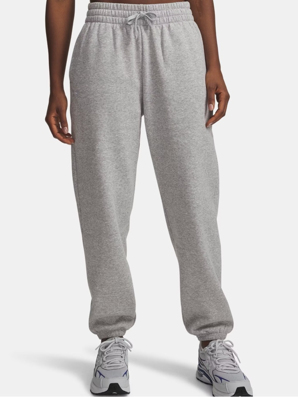 Under Armour Heather Gray Fleece Sweatpants - Picture 6 of 6